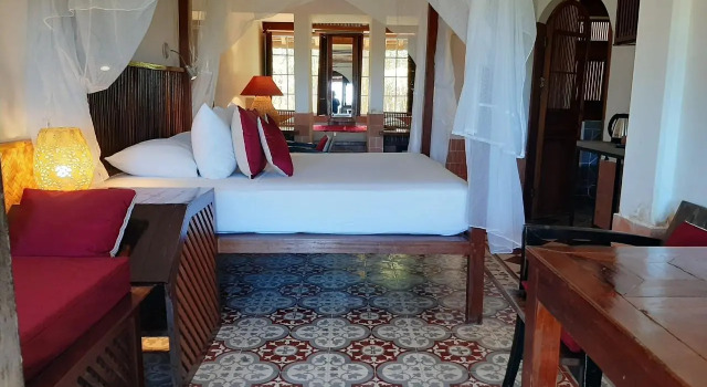 Двухместный номер Deluxe с видом на океан Villa Louise Hue Beach Boutique Hotel