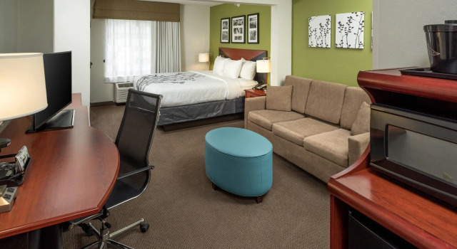 Двухместный люкс Sleep Inn & Suites Cross Lanes - South Charleston