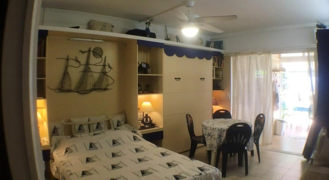 Appartement d'une chambre a Le Moule a 30 m de la plage avec vue sur la mer jardin clos et wifi, Varaa Huoneisto Le Moule Grande-Terre