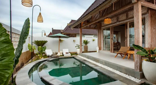 Amaya Sebatu Villa, Rezerwuj Willa Domki letniskowe w Bali, Domek