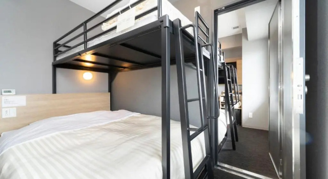 Четырёхместный номер Standard Super Hotel Mitazono Sendai Airport