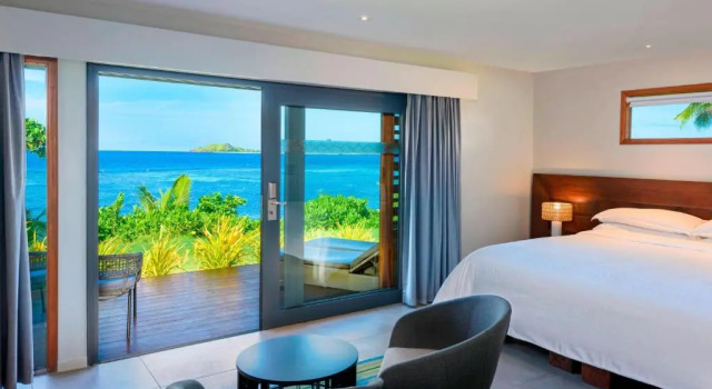 Двухместный Guest room oceanfront Sheraton Resort & Spa, Tokoriki Island, Fiji