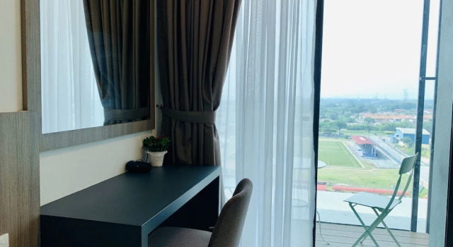 D'wharf Residence PD Waterfront Balcony View by AirPlan, Book Hotel Hotels in Negeri Sembilan with a Pool, Swimming Pool