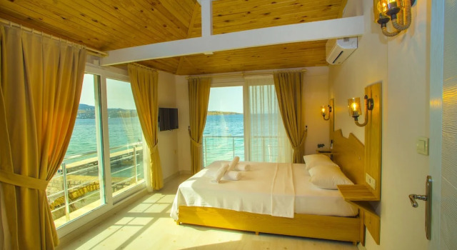 Люкс c 1 комнатой рядом с пляжем Yalim Hotel