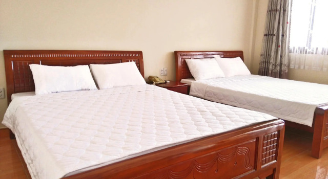 Семейный номер Standard с балконом и с красивым видом из окна Pacific Hotel Vung Tau