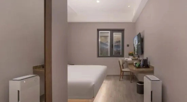 Двухместный люкс Yilong Anyun Hotel (Pinglong Road East Subway Station Branch, Suzhou Railway Station)