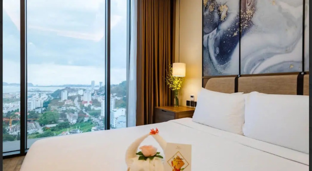 Номер Deluxe Muong Thanh Luxury Ha Long Centre Hotel