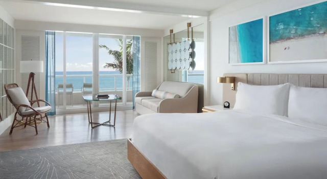 Двухместный номер с балконом и oceanfront The Ritz-Carlton, Fort Lauderdale