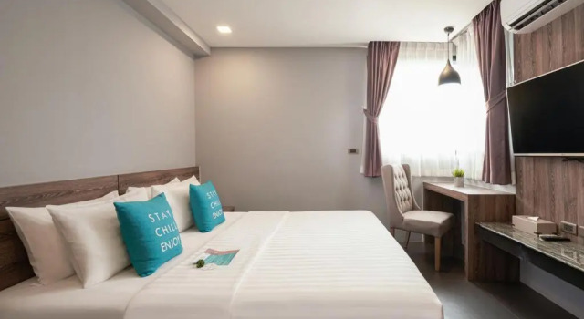 Люкс семейный с 2 комнатами с видом на горы Cross Vibe Chiang Mai Decem, Nimman