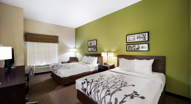 Четырёхместный номер Standard Sleep Inn & Suites Valdosta Mall Area