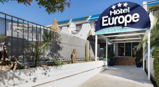 Hotel Europe, Забронировать Отель Отели Ла-Гранд-Мот 3 звезды, рядом с Туристический офис Ла Гранд-Мот, 3*