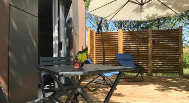 Двухместный номер Standard с видом на сад Cottage du garlai