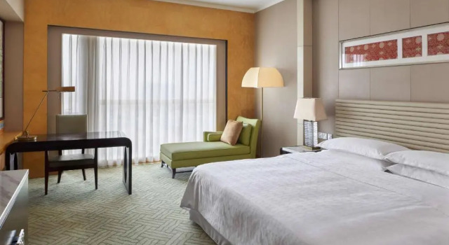 Двухместный номер Deluxe с видом на город Sheraton Hohhot Hotel