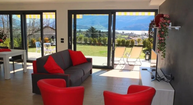 Апартаменты Superior с 2 комнатами с видом на озеро Residence Vacanze Relax Lago di Como