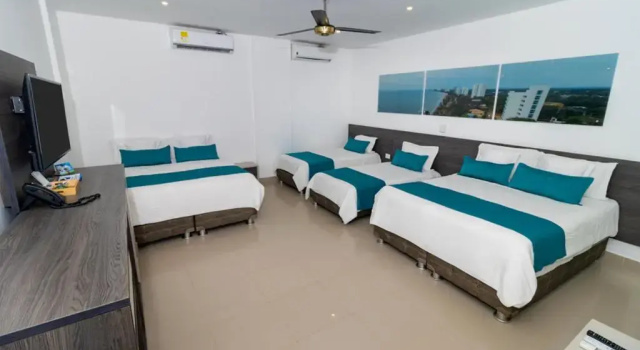 Шестиместный номер Standard Hotel Poblado Coveñas