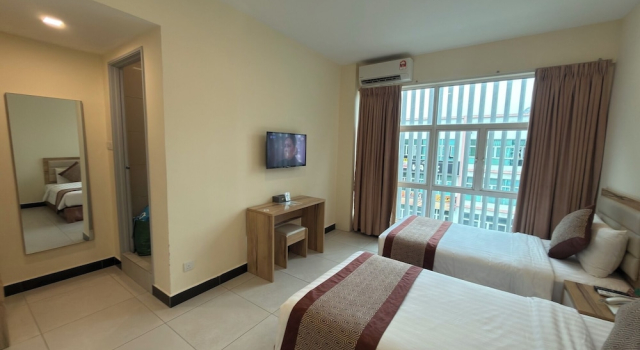 Двухместный номер Deluxe My Inn Hotel Inanam
