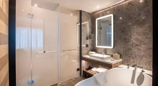 Standard Neljän hengen Perhe huone vuoristomaisema Courtyard By Marriott Chongli