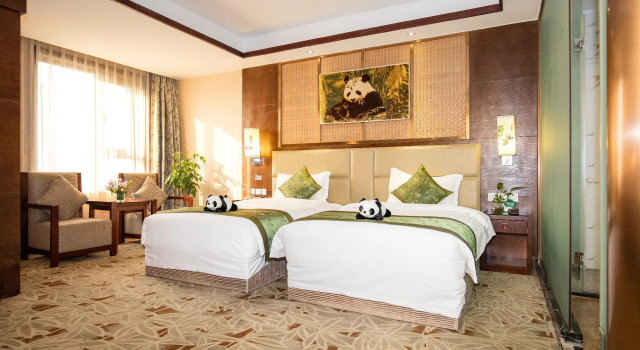 Двухместный номер Standard Orange Crystal Chengdu Financial City South Railway Station Hotel