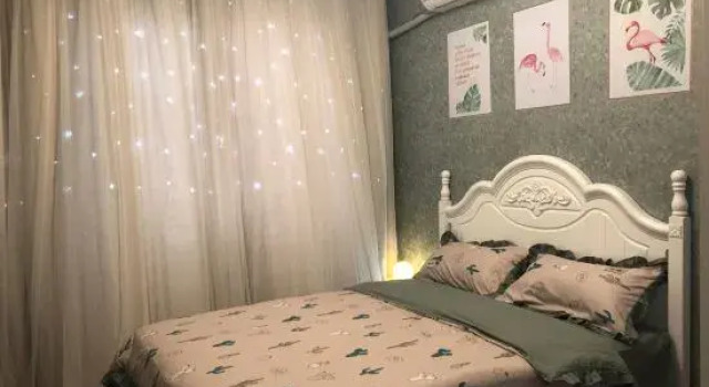 Двухместный люкс с 2 комнатами Xi'an Gudu House Apartment