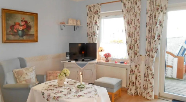 Апартаменты с 2 комнатами с балконом Haus Anholt