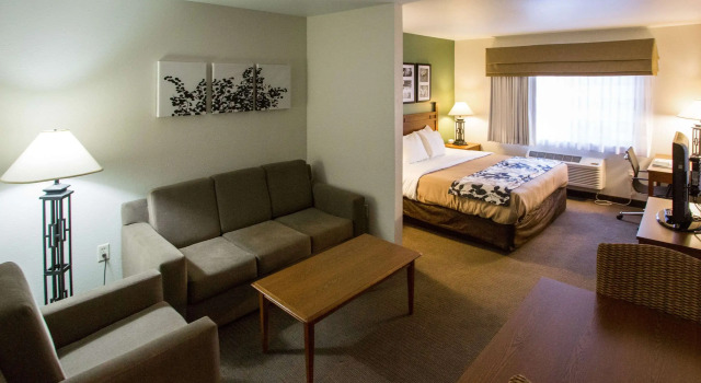 Двухместный люкс Sleep Inn & Suites Conference Center Eau Claire North