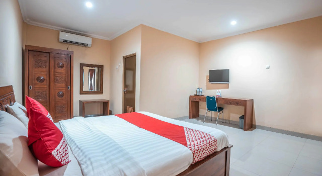 Deluxe Dvoulůžkový s manželskou postelí pokoj Hotel O Bunga Karang Hotel