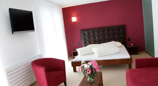 Люкс с видом на горы Swiss Heidi Hotel