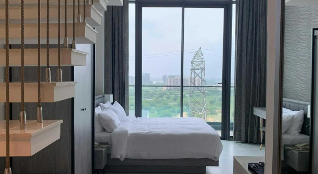 Двухместный люкс Premium Дуплекс с балконом Sunday Hotel & Residences by CheckIn, Gurugram