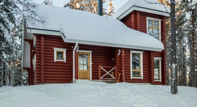 Sateenkaari cottage, Rezervovat Rekreační dům Hotely v Northern Savonia s parkováním, Parkování