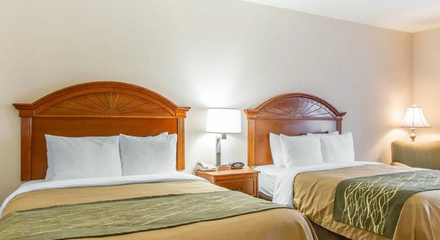 Четырёхместный номер Standard Comfort Inn & Suites Norman near University