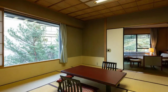 Люкс с 2 комнатами Senkeien Tsukioka Hotel