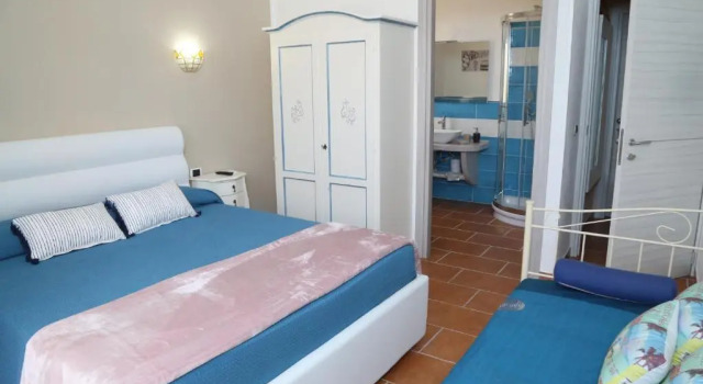 Трёхместный номер Standard с видом на сад Villa Piana