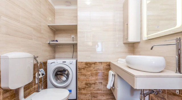 Апартаменты Deluxe с видом на море Luxury apartments Kostrena with pool