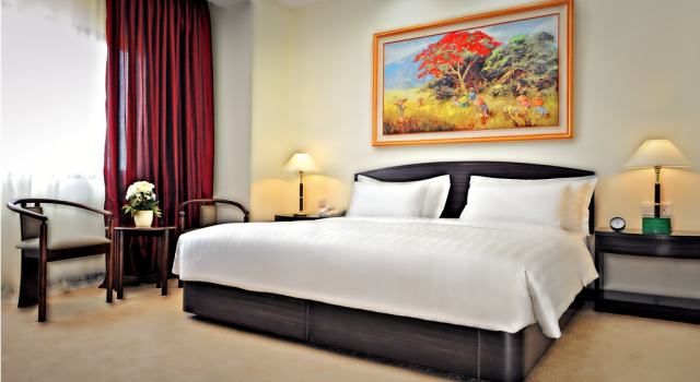 Двухместный номер Deluxe Sintesa Peninsula Hotel Palembang