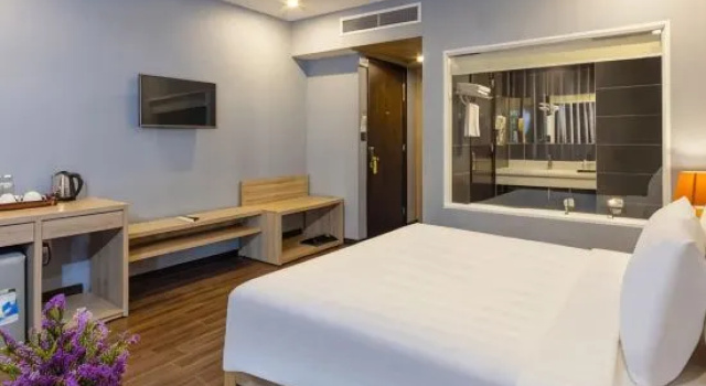 Двухместный номер Deluxe с видом на город DB Hotel Nha Trang