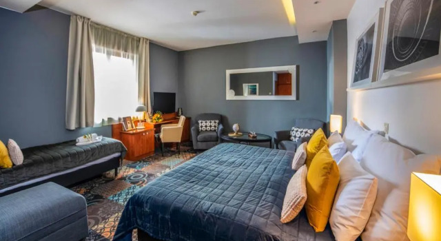 Трёхместный номер Standard Budapest Airport Hotel Stáció Wellness & Konferencia