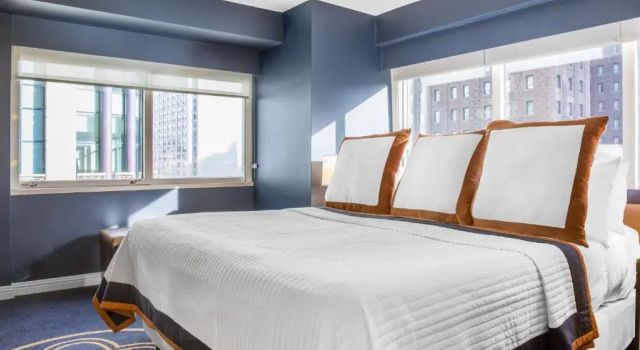 Двухместный люкс Omni Chicago Hotel