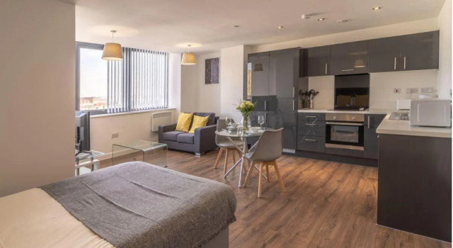 Студия Standard Dream Apartments Silkhouse Court