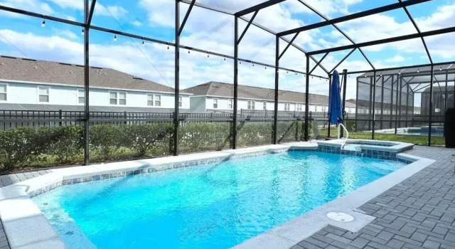 Stunning Themed 7 Bed Pool Home With Theater-3229l 7 Bedroom Home