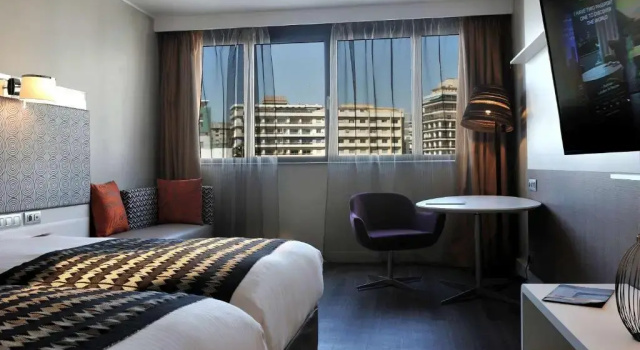 Superior Casal quarto com vista para a cidade Pullman Dakar Teranga