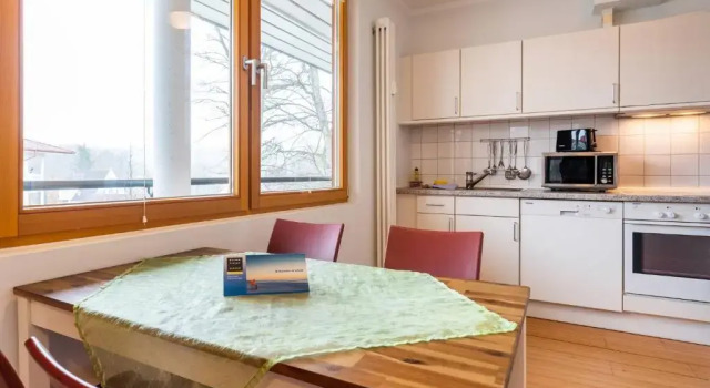 Апартаменты Kaiservillen Heringsdorf - Appartement mit 1 Schlafzimmer und Balkon D132