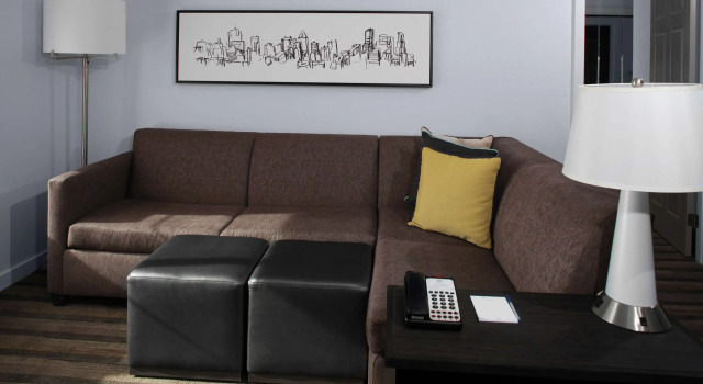 Люкс c 1 комнатой HYATT House Morristown