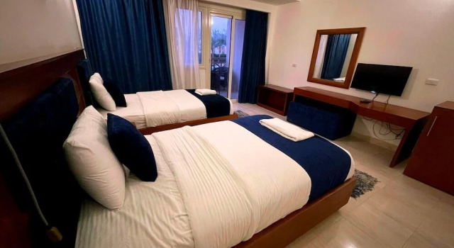 Palma Vision Resort, Boek Resort Hurghada Rode Zee, in de buurt van Sultan Kite School