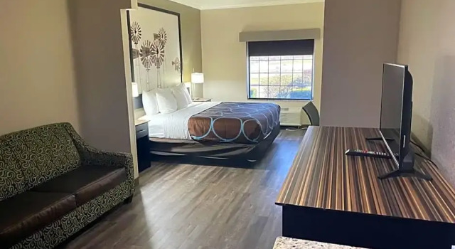 Двухместный люкс Super 8 by Wyndham San Antonio/Alamodome Area