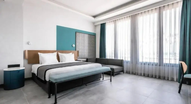 Двухместный номер Deluxe с видом на море PAMPHYLIA HOTEL