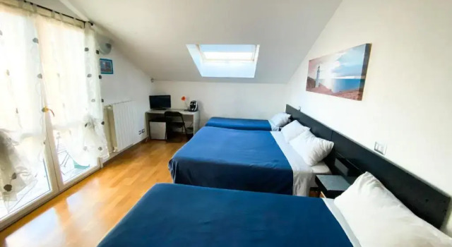 Четырёхместный номер Comfort B&B Villa Milano by Rhospitality it