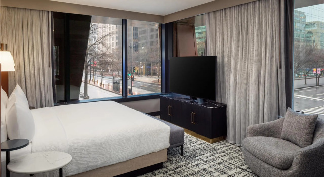Двухместный люкс Deluxe c 1 комнатой Tempo By Hilton Washington Dc Downtown