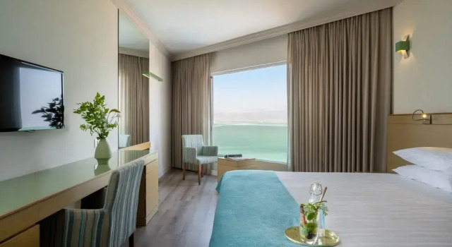 Двухместный номер Superior с видом на море Vert Dead Sea by AFI Hotels