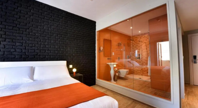 Deluxe dobbelt værelse med altan Quaint Boutique Hotel Sannat