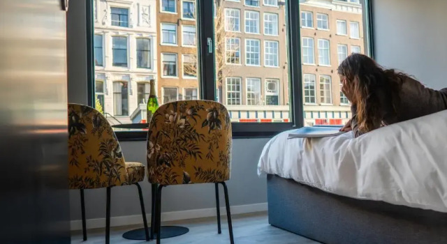 Номер Deluxe 2 Houseboat Suites Amsterdam Prinsengracht